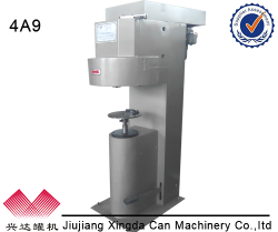 Round can sealing machine